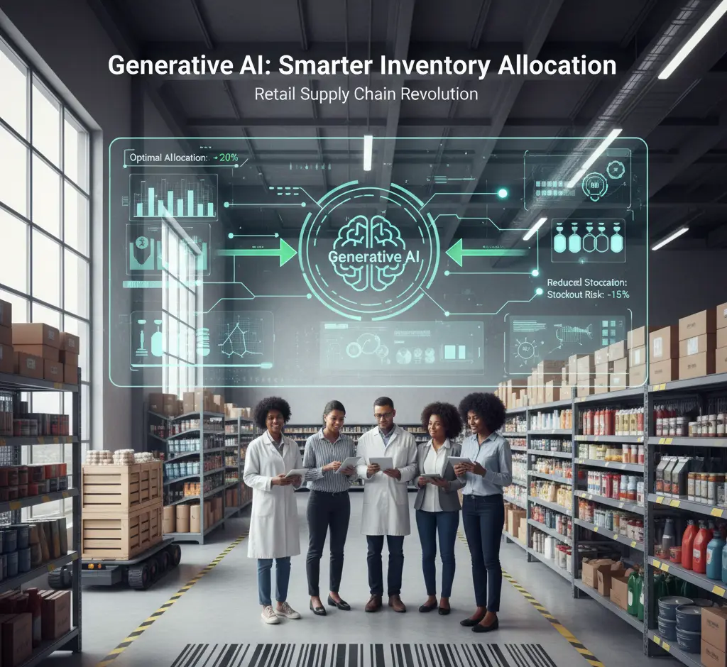 How Retailers Are Using Generative AI to Perfect Demand Forecasting and Inventory Allocation