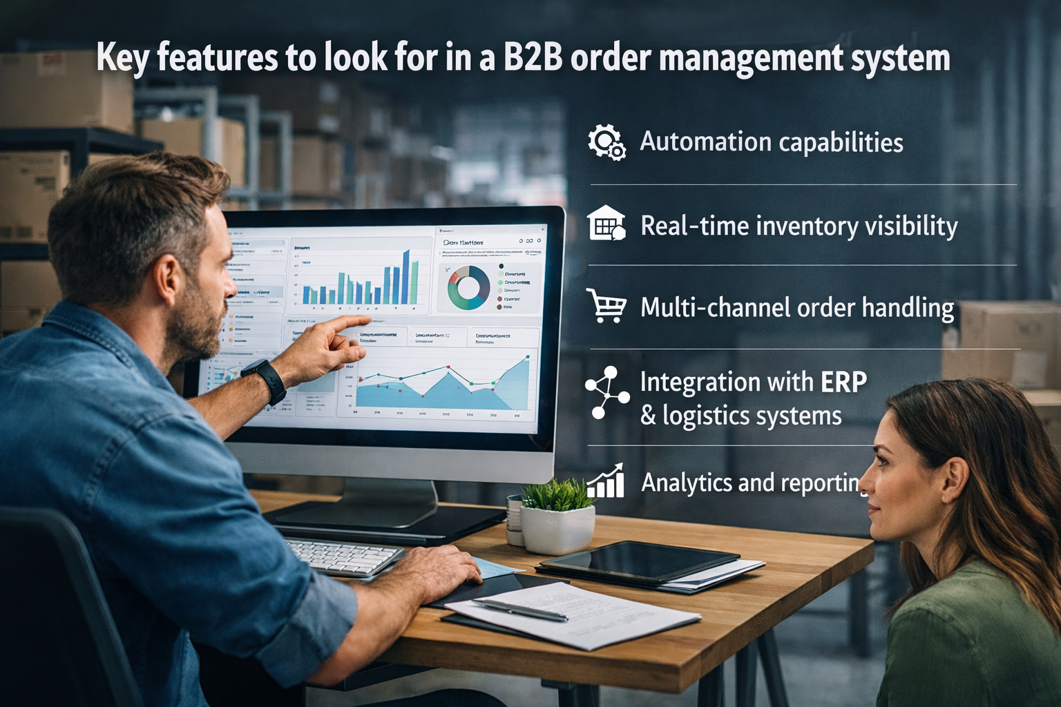How Automation Improves Order Management in B2B Supply Chains